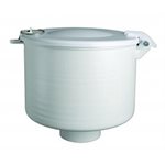 OVERSPILL BUCKET, 5 GAL W / 4" NIPPLE