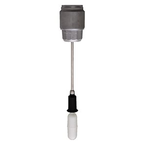 2" OVERFILL VALVE W / PART F MALE THREADED ALUMINUM