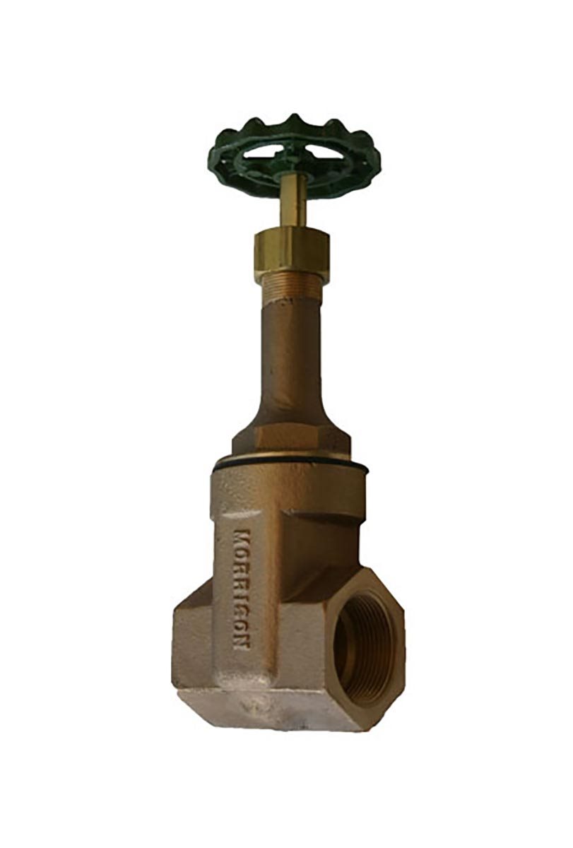 GATE VALVE NON-LOCKING 3" THREADED, BRASS